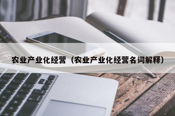 农业产业化经营（农业产业化经营名词解释）