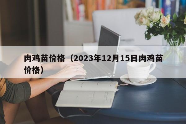 肉鸡苗价格（2023年12月15日肉鸡苗价格）